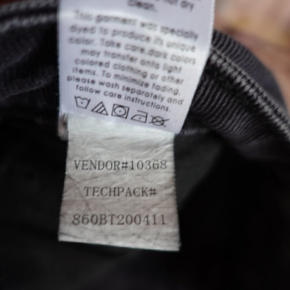 pacsun Mom Jean Straight Leg Faded Black Gray Women's 25 - Picture 3 of 12